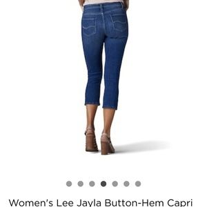 Lee midrise capris